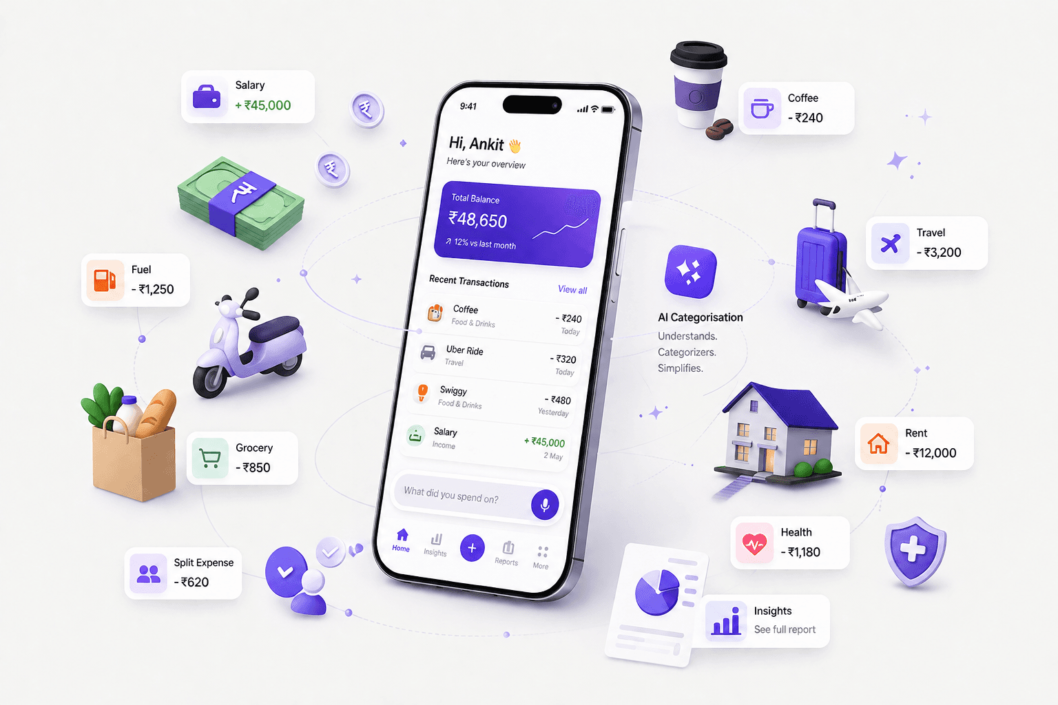 Justlog app overview